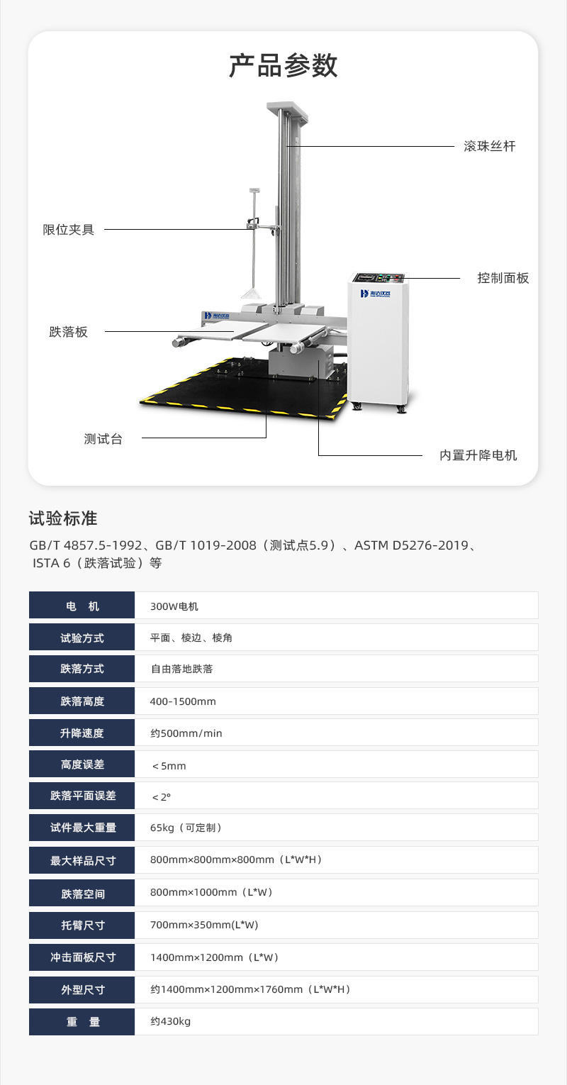 2. HD-A520-1-双翼跌落试验仪_03